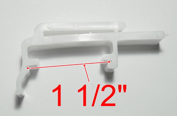 Part NV028-(Qty 7) Clip Fits 1 1/2" Headrail
